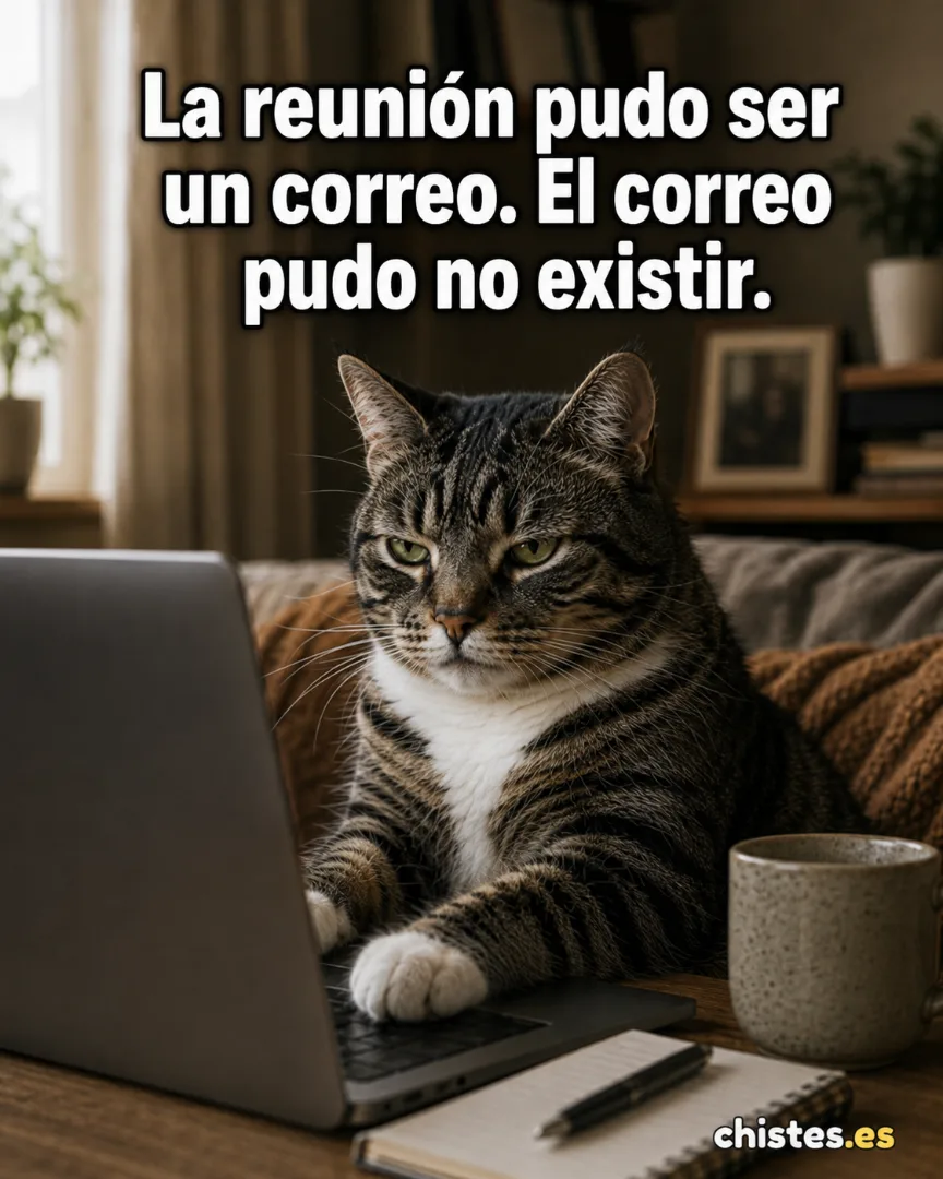 La reunión pudo ser un correo. El correo pudo no existir.