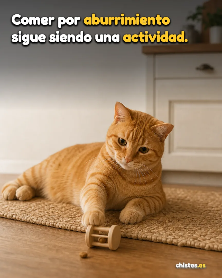 Comer por aburrimiento sigue siendo una actividad.
