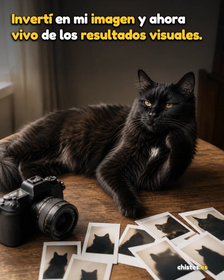 Invertí en mi imagen y ahora vivo de los resultados visuales.