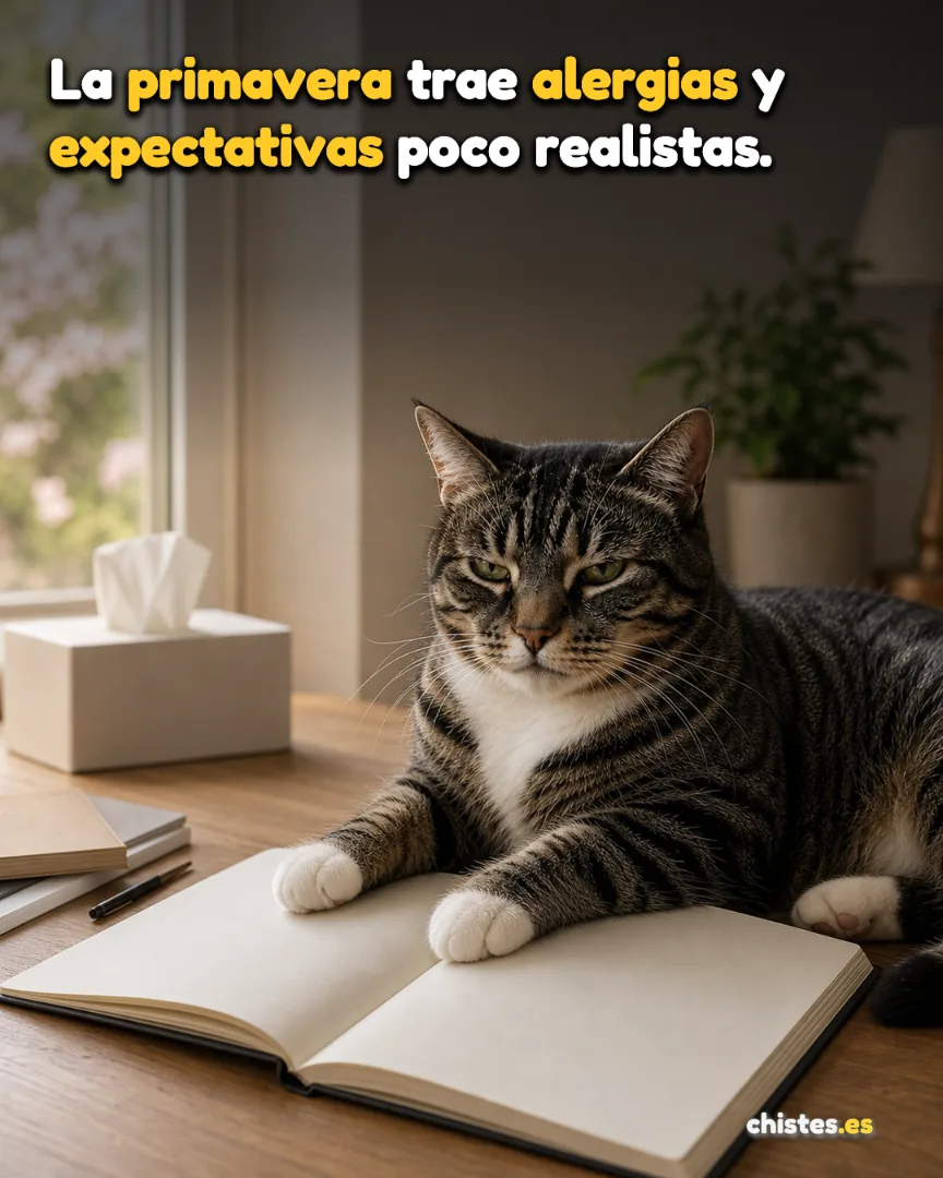 La primavera trae alergias y expectativas poco realistas.