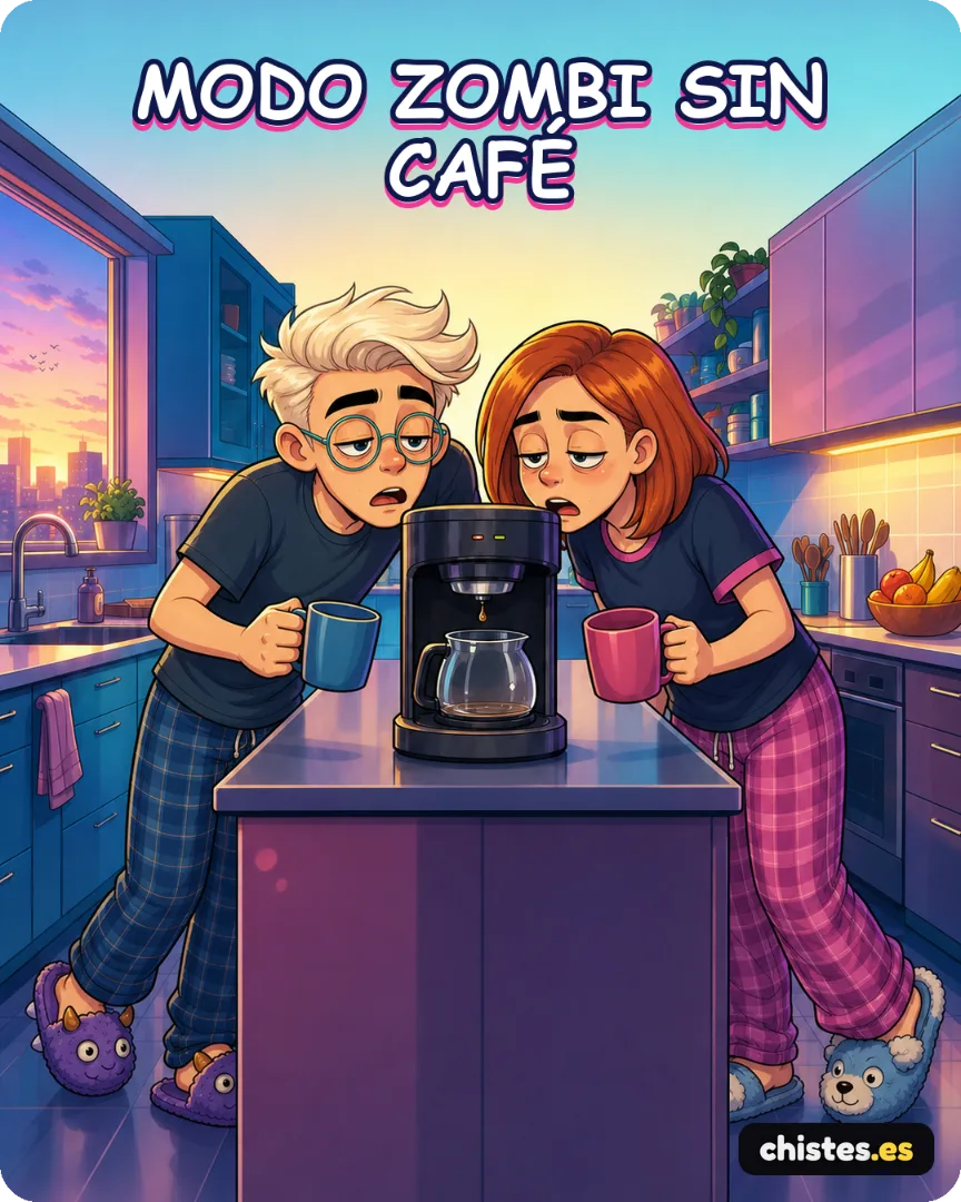 Modo zombi sin café
