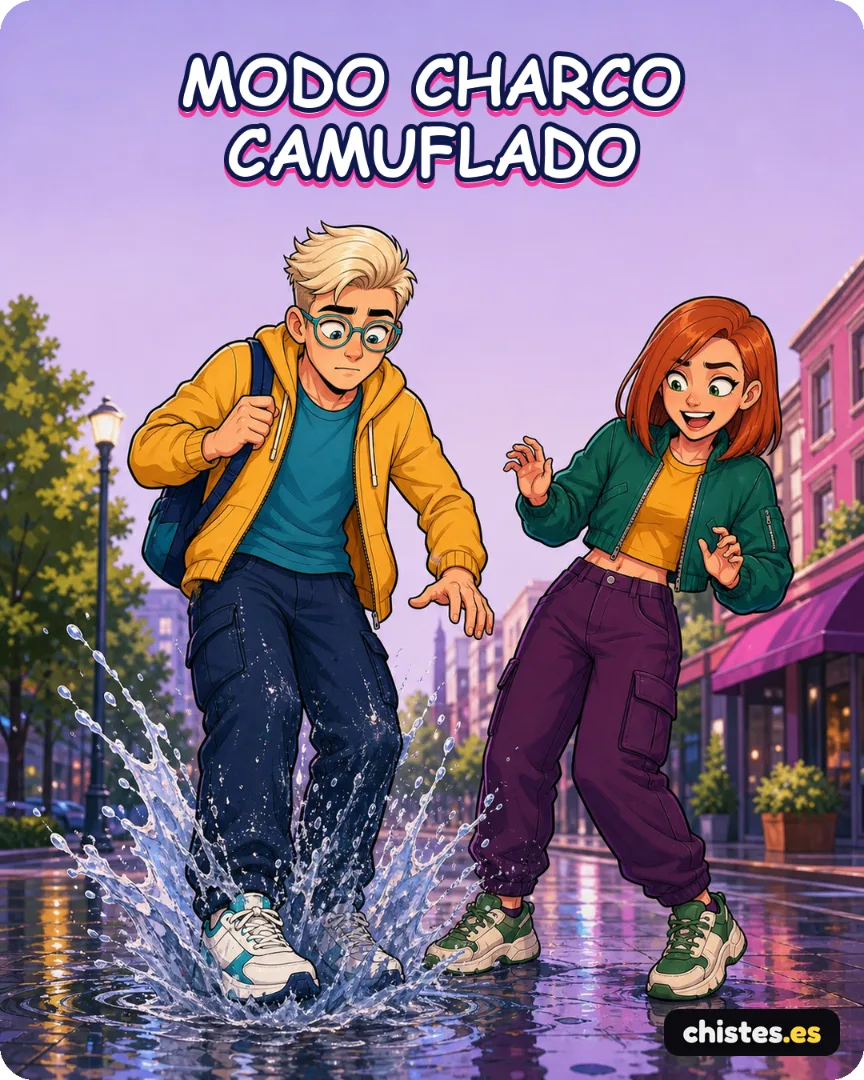 Modo charco camuflado