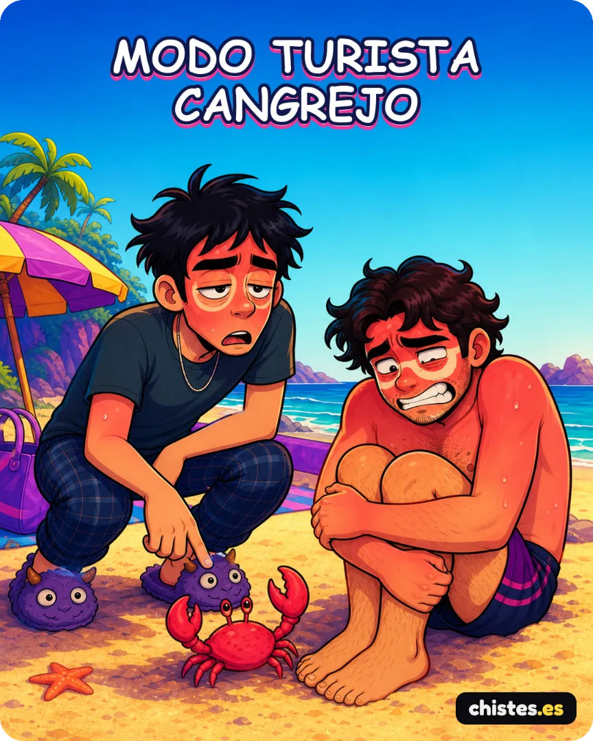 Modo turista cangrejo