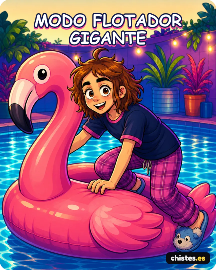 Modo flotador gigante