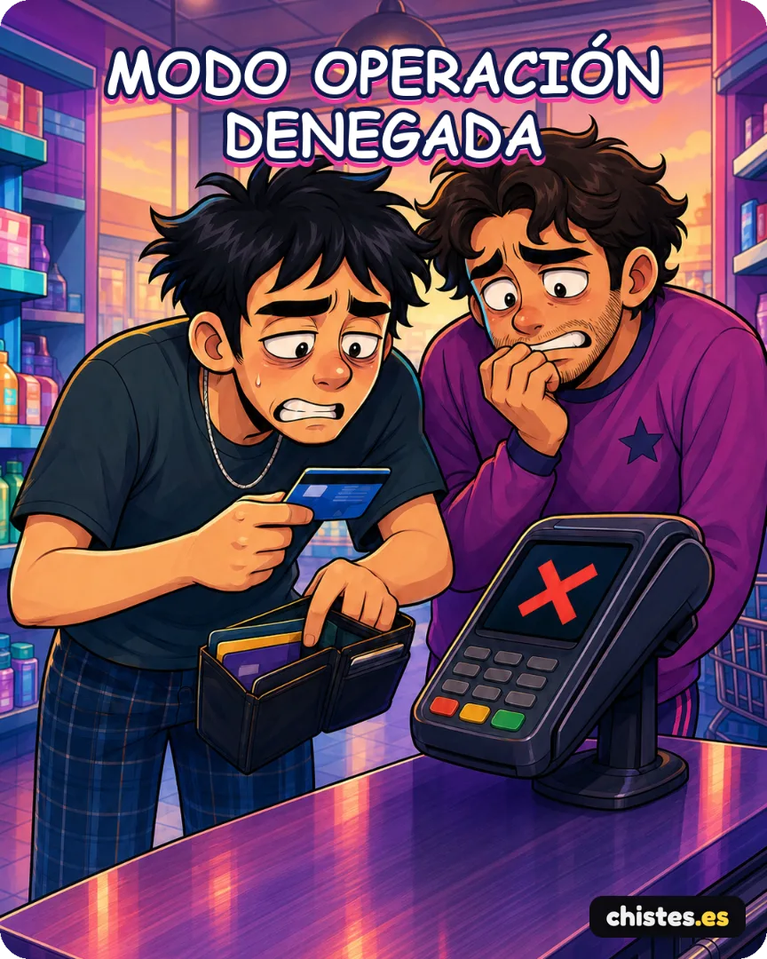 Modo operación denegada