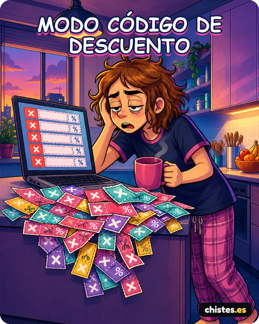 Modo código de descuento