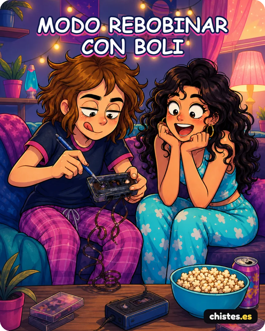 Modo rebobinar con boli