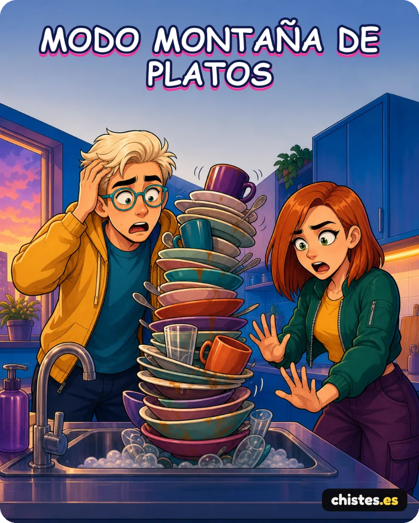 Modo montaña de platos