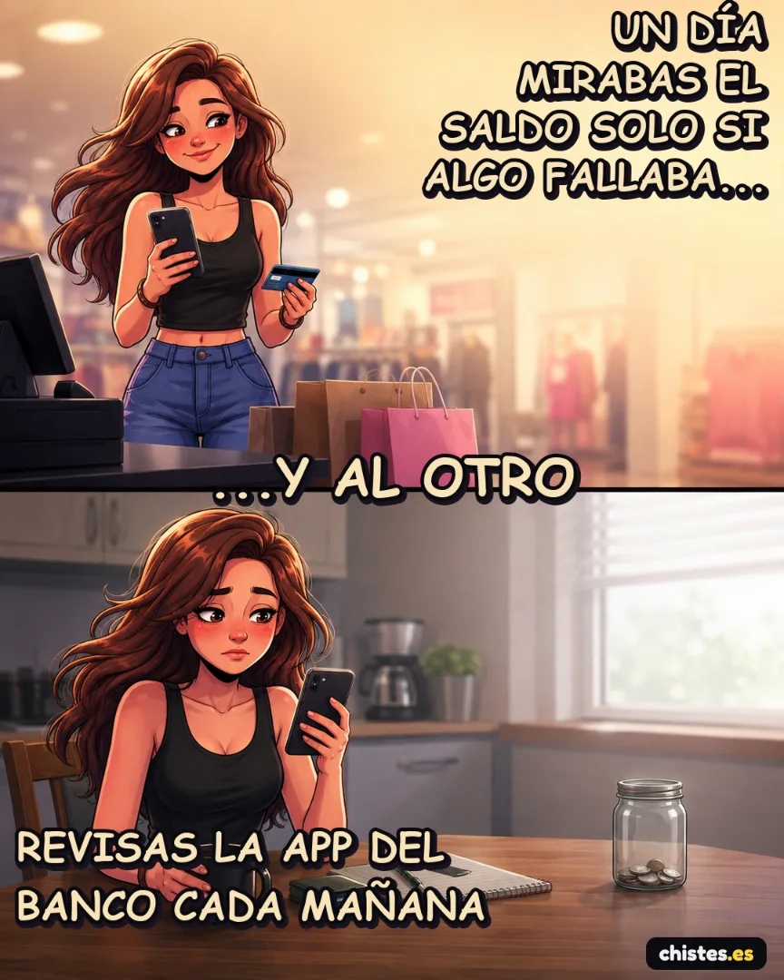 Un día... mirabas el saldo solo si algo fallaba — revisas la app del banco cada mañana