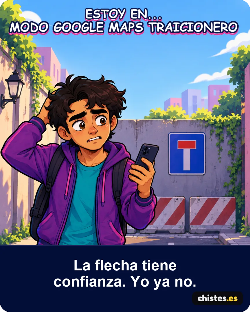 Modo google maps traicionero