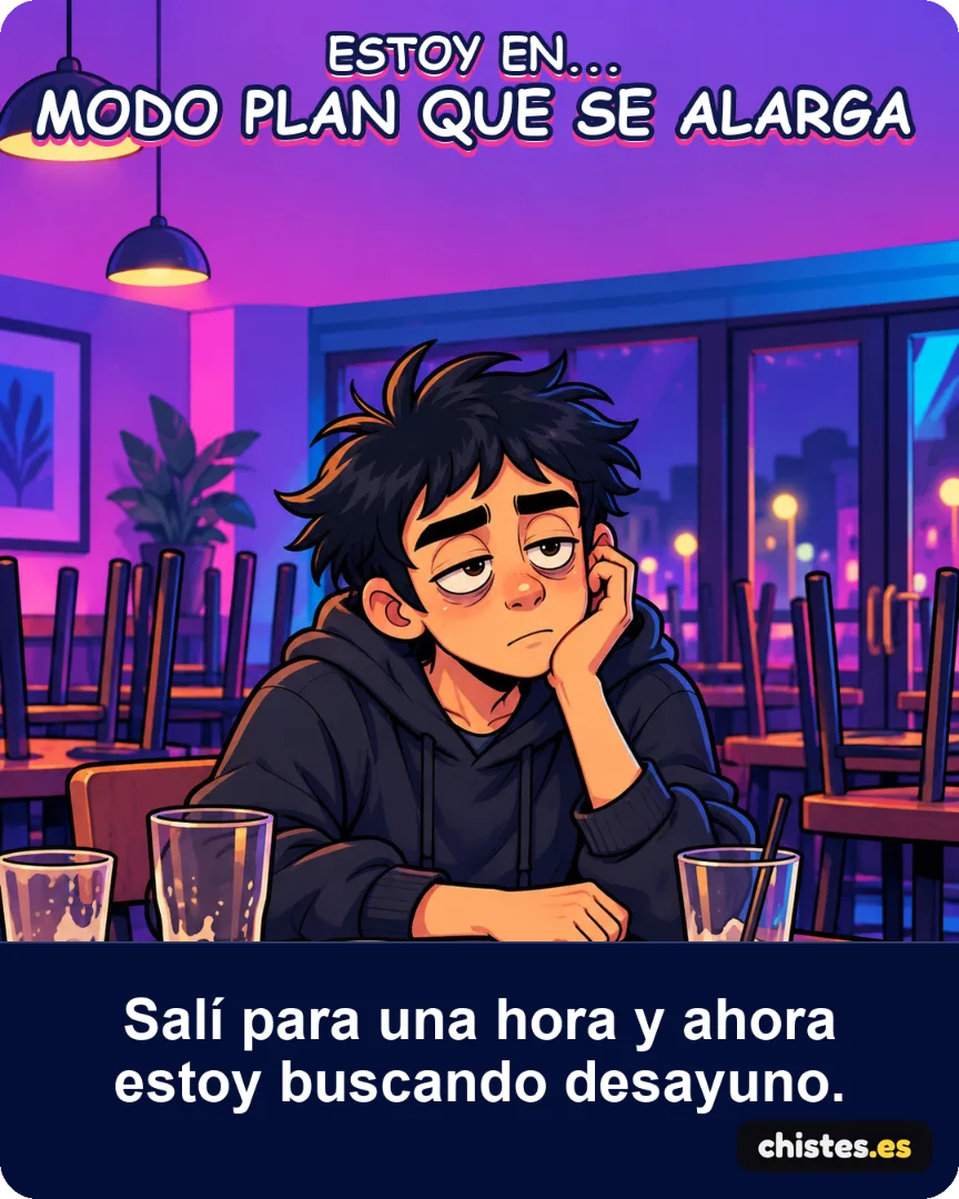Modo plan que se alarga