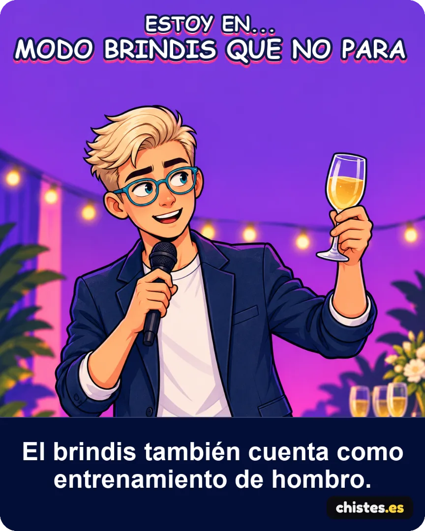 Modo brindis que no para