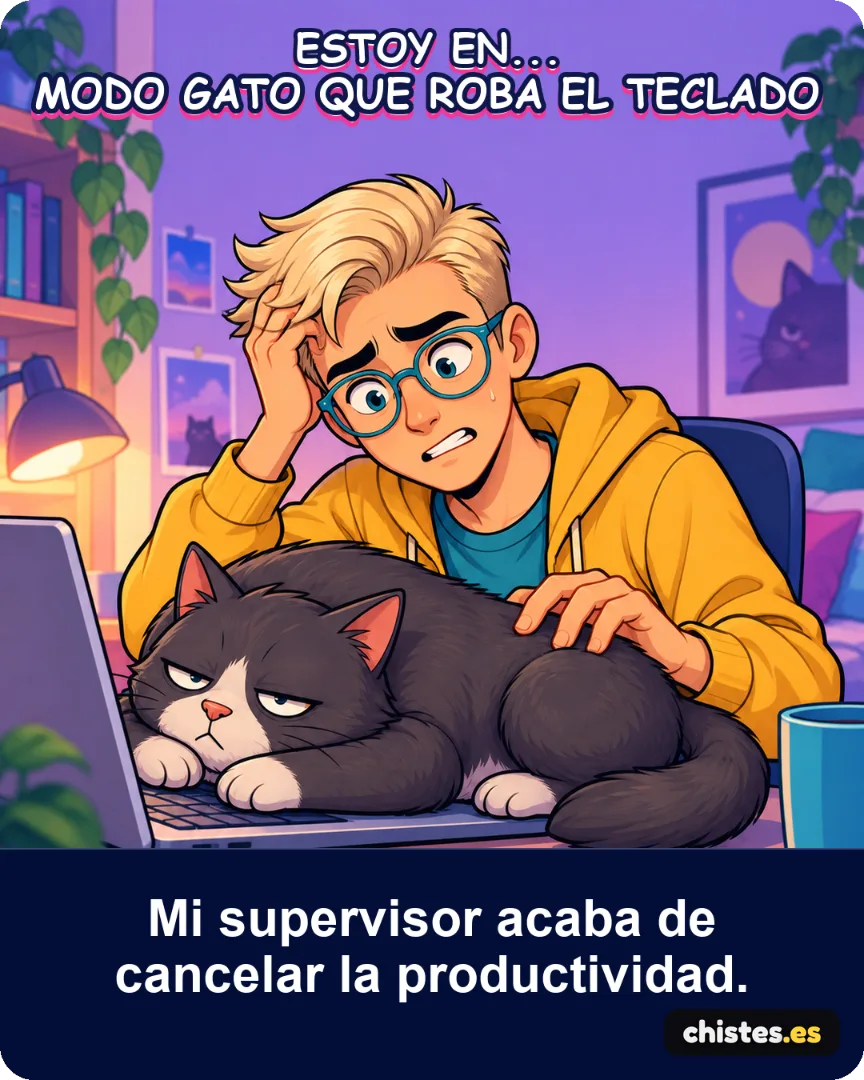 Modo gato que roba el teclado