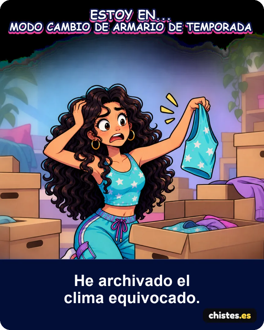 Modo cambio de armario de temporada
