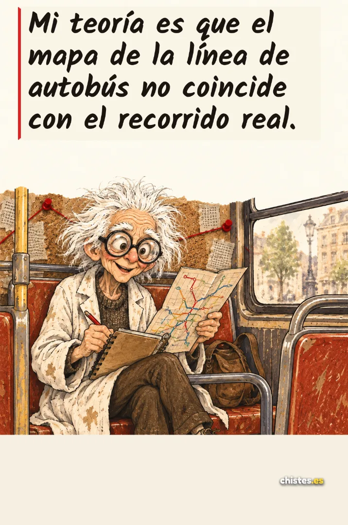 Mi teoría es que el mapa de la línea de autobús no coincide con el recorrido real.